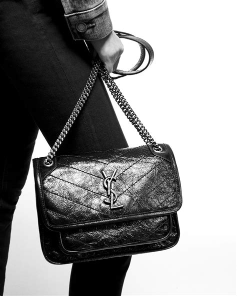 ysl baby niki lambskin|ysl baby niki bag.